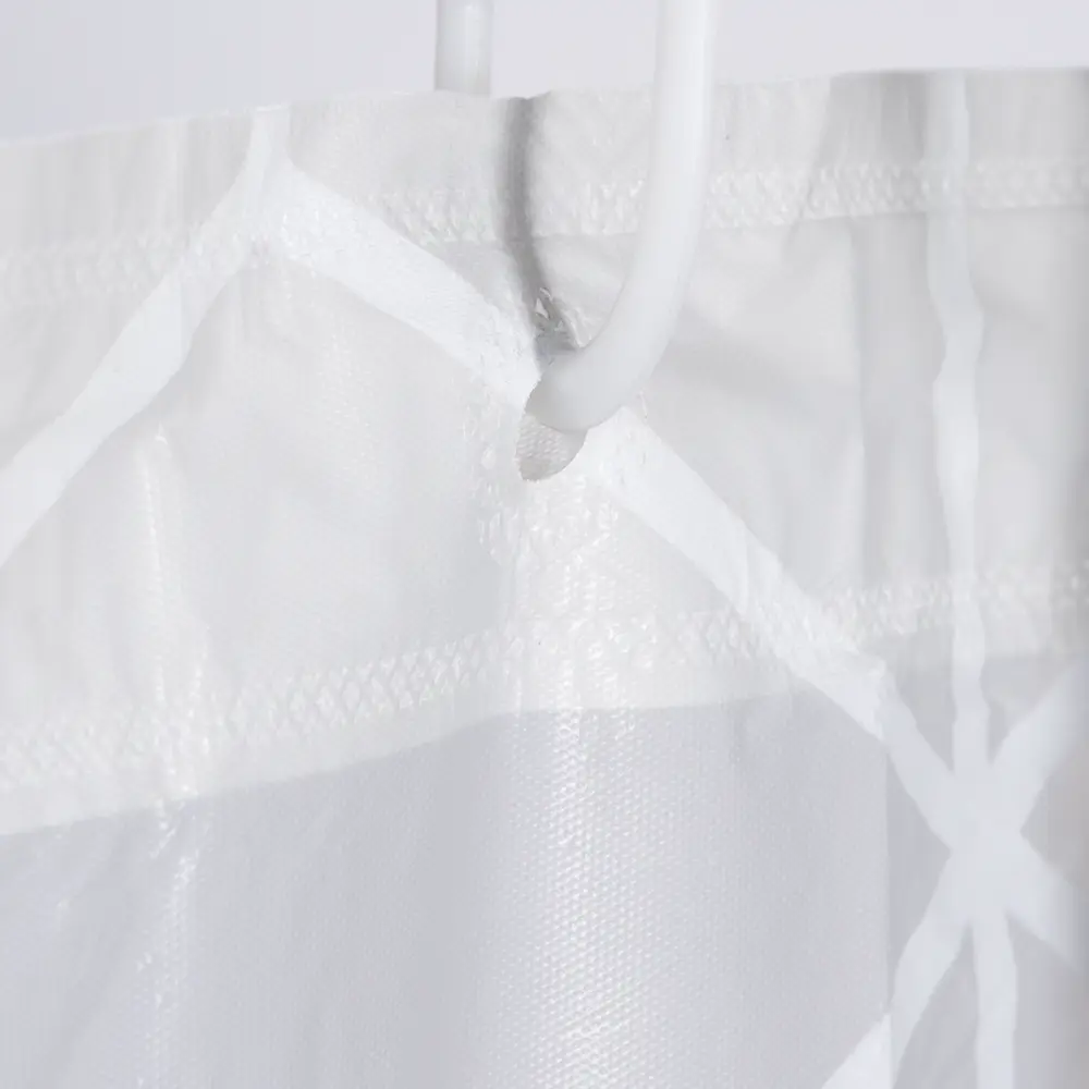 Штора для душа с кольцами Pescara 180x180 см Peva цвет серый Santreyd нет STLM-2046187 - Вид №4