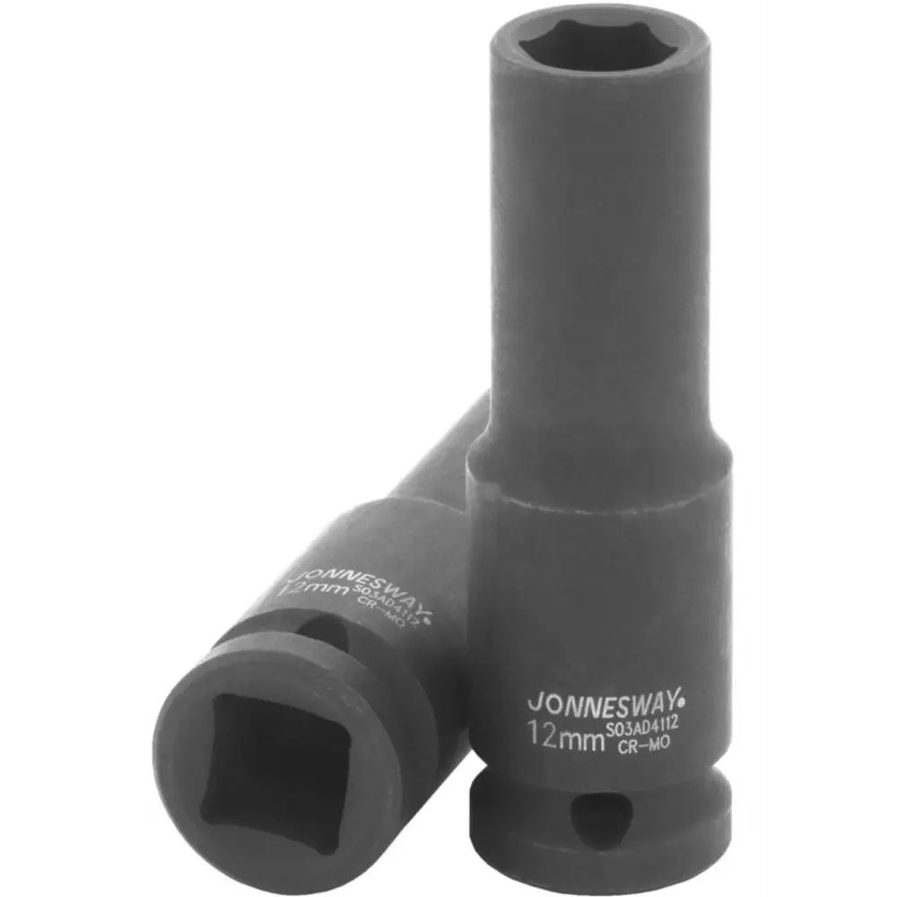 Торцевая головка ударная глубокая Jonnesway 1/2 дюйма 12 мм STLM-2016050