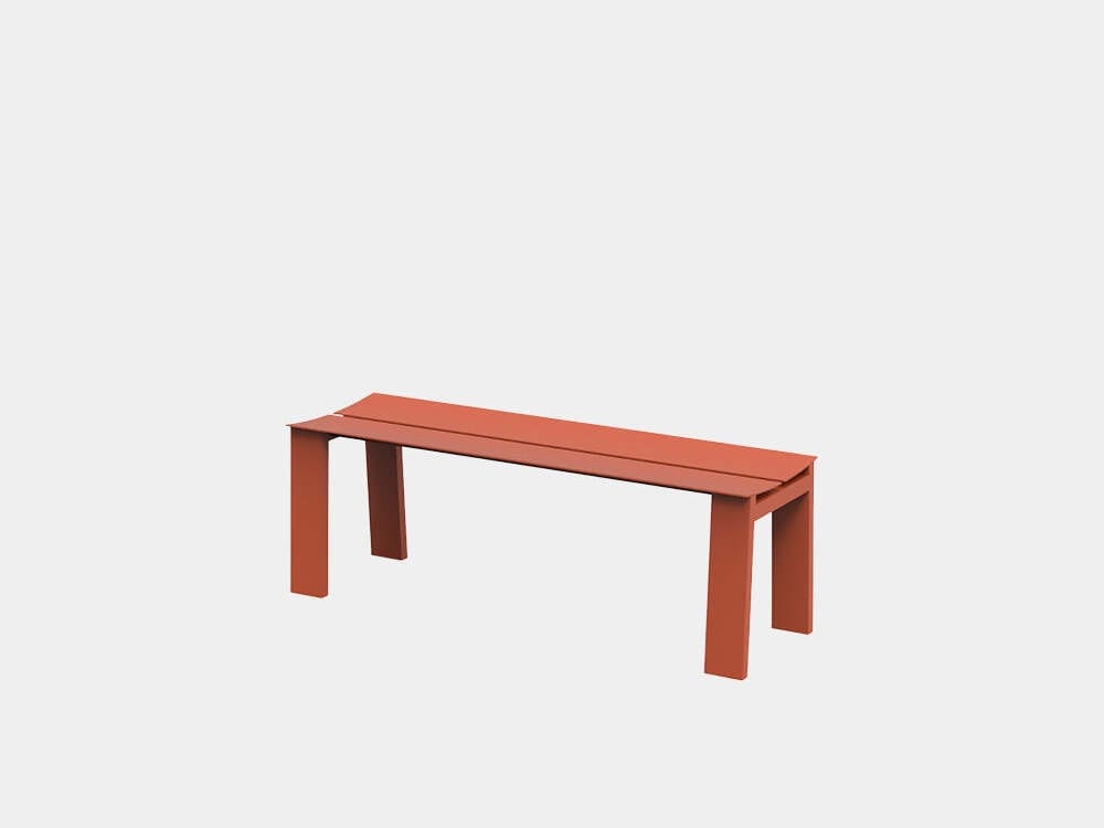 Алюминиевая скамья с порошковым покрытием RS Barcelona Seu ARCH-00067573 - Вид №29