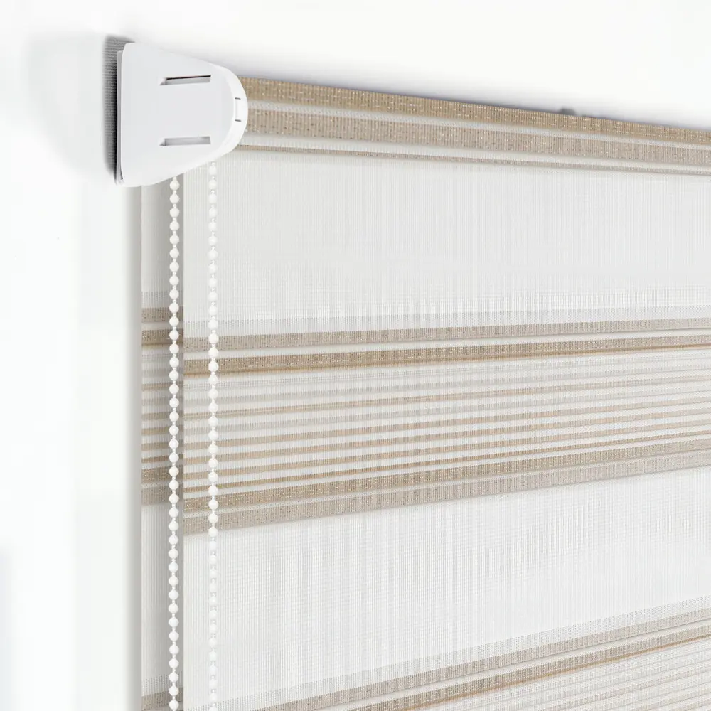 Штора рулонная день-ночь Verona 200x250 см белая MIAMOZA STLM-2036048 - Вид №1