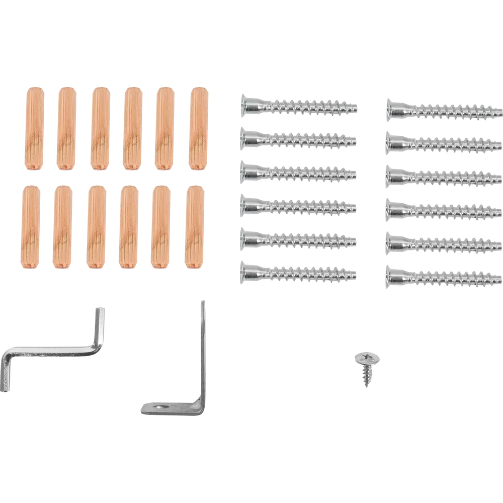 Стеллаж Spaceo KUB 2 секции 36x70.5x31.7 см ЛДСП цвет белый STLM-2008853 - Вид №5