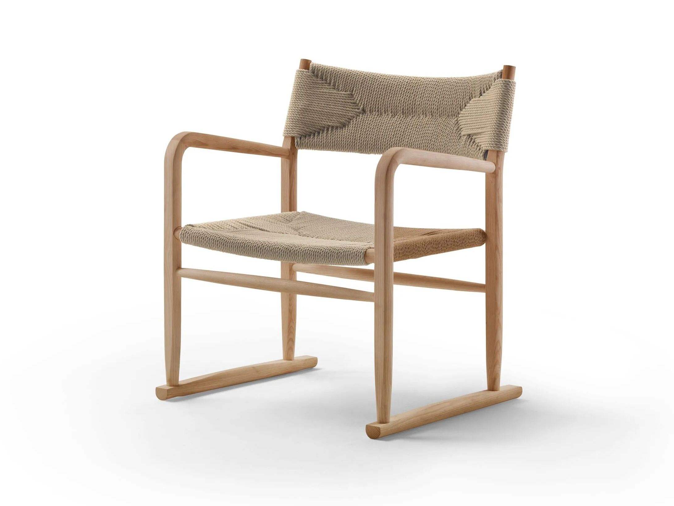 Ироко сани сад стул с подлокотниками Flexform Kim Outdoor ARCH-00108040