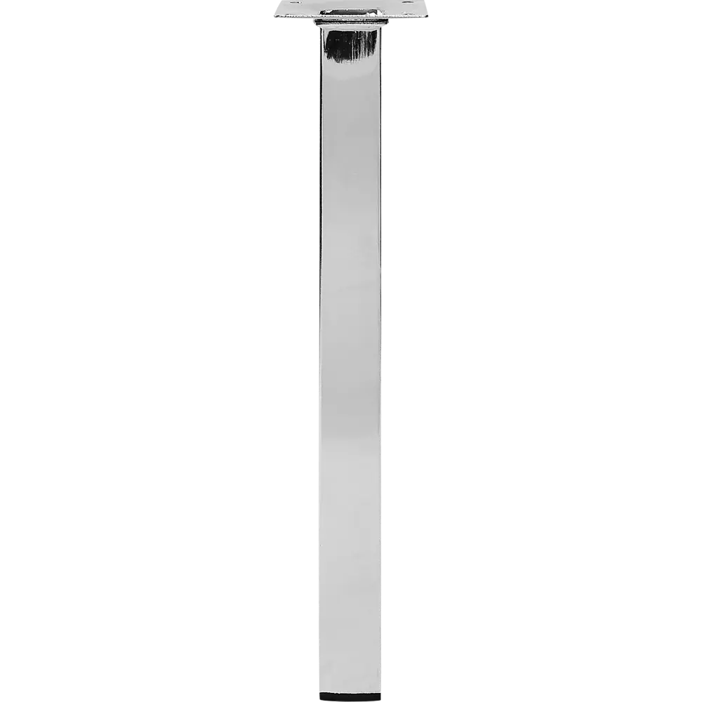 Ножка квадратная 300х25 мм сталь  цвет хром Santreyd STLM-2009531 - Вид №2