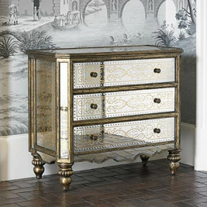 Тумбочка 27005-830-001 Voranado Scrolling Accent Chest Ambella