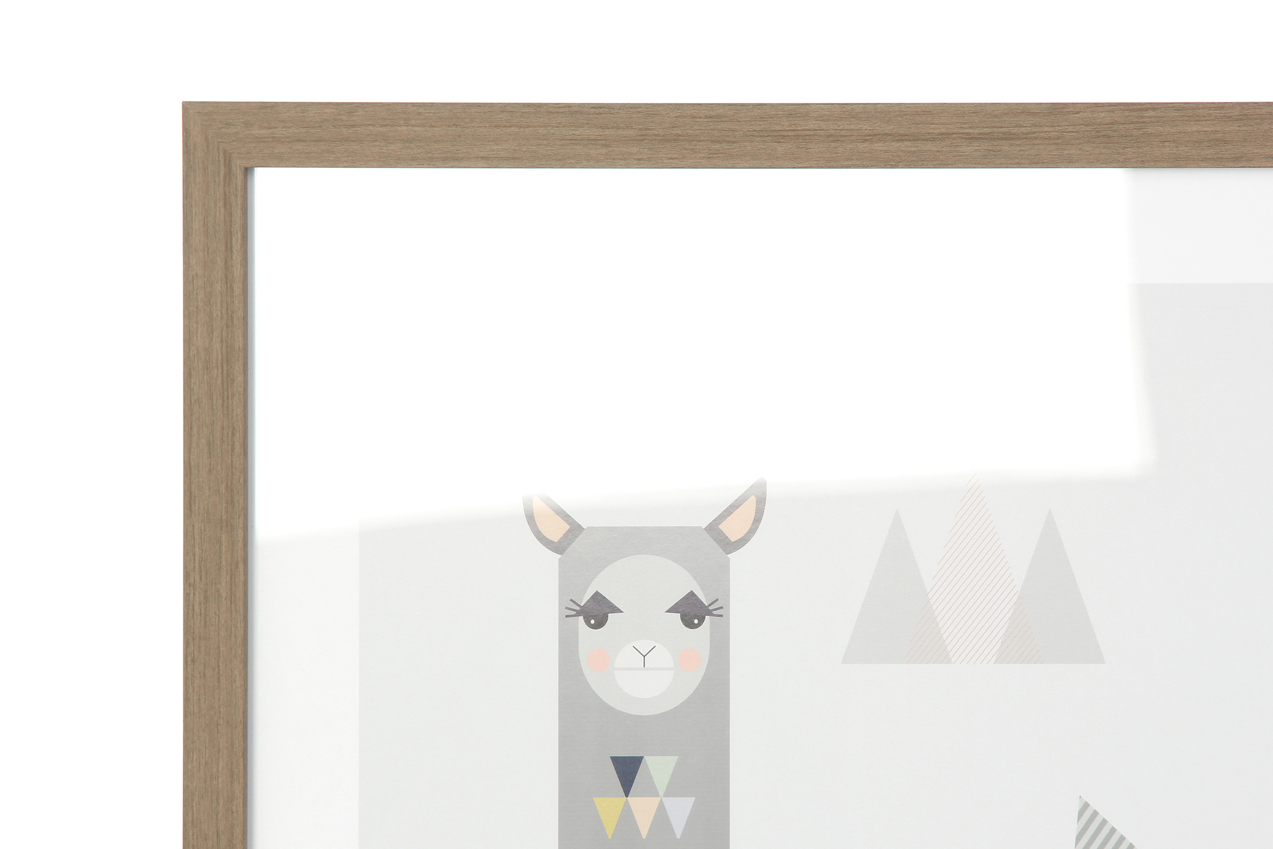 2000983162267 Постер Llama COSMO RED  - Вид №2