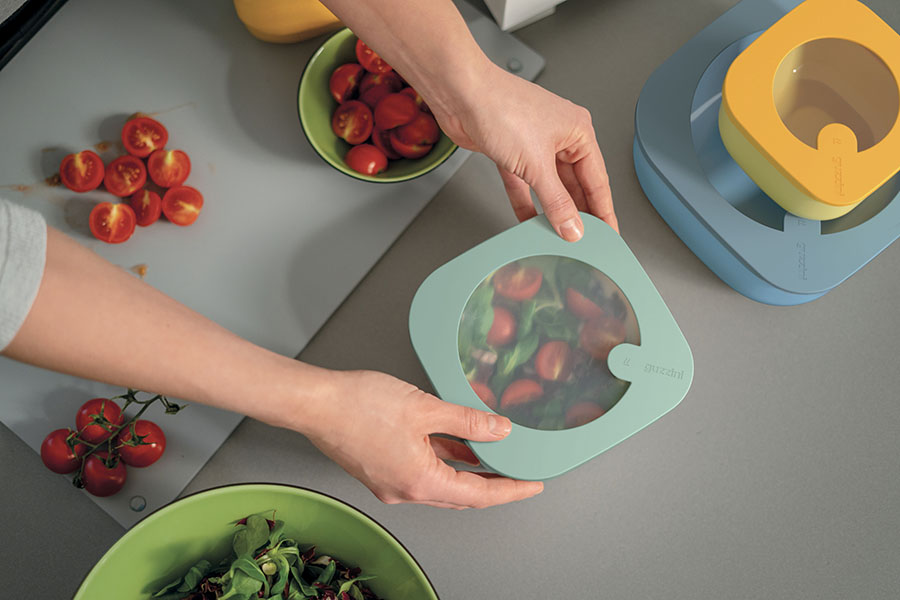 170700165 Контейнер для хранения store&more, 450 мл, желтый Guzzini  - Вид №2