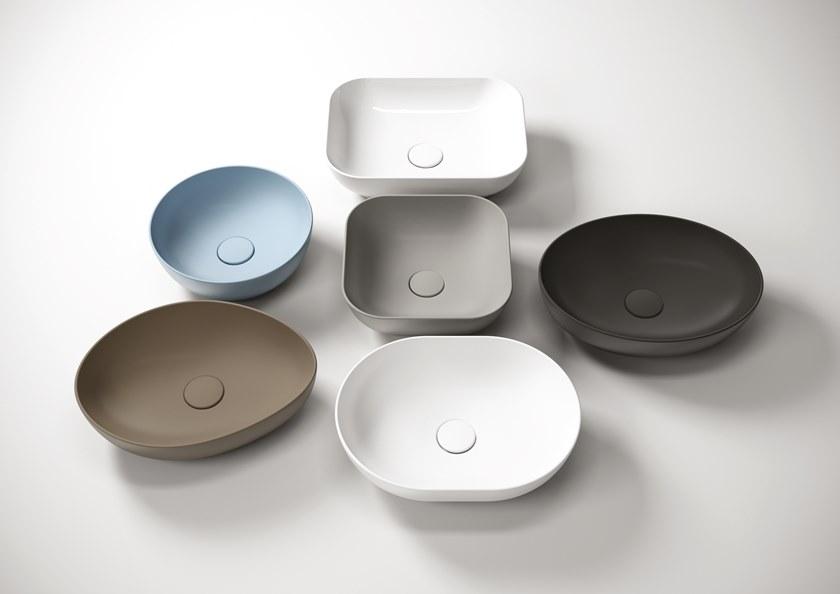 Tre42re50001 Накладная раковина на столешницу  овальная Olympia Ceramica LAVABI D'ARREDO - Вид №2