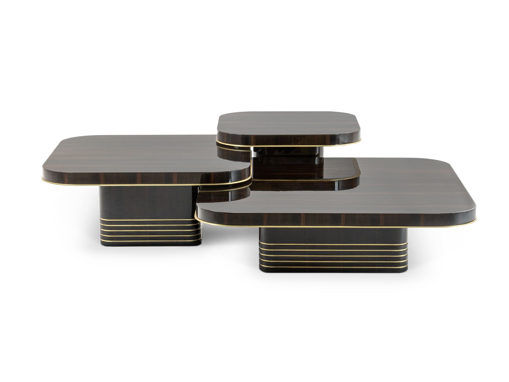 Квадратный стол из черного дерева JOSÉ LEITE DE CASTRO LIMA ARCH-00059327 - Вид №1