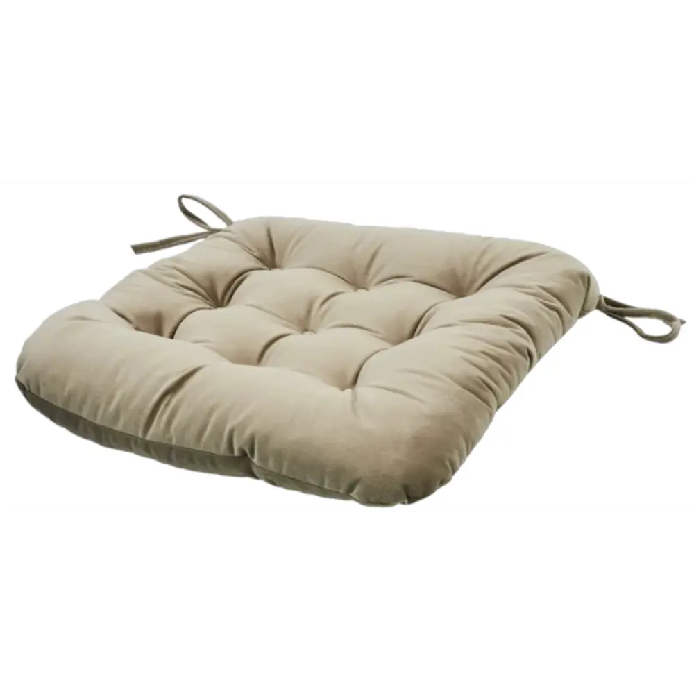 Подушка для стула Seasons 40x36 см цвет серо-коричневый Отсутствует STLM-2107972 - Вид №1