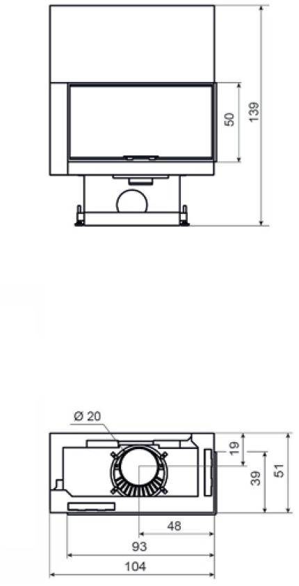 RÜEGG Угловой стальной дровяной камин с панорамным остеклением Classic line sun-id-1401982 - Вид №36