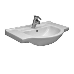 1542  1542 Умывальник с половинной столешницей 65x48см