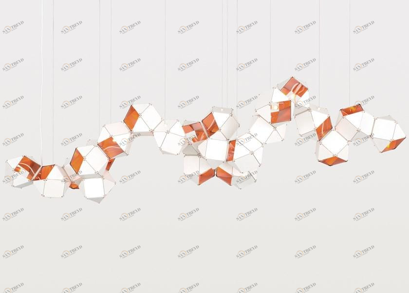 GABRIEL SCOTT Металлический светодиодный подвесной светильник Welles sun-id-1474778