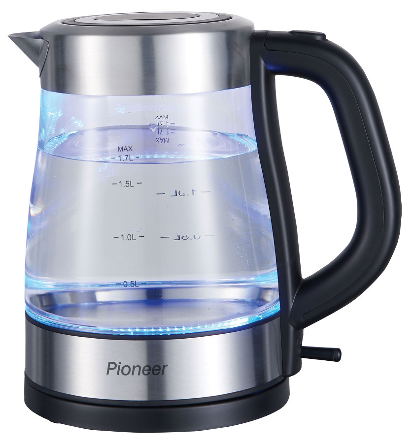 9052808 Электрочайник Pioneer KE807G серебристый STDN-0038161