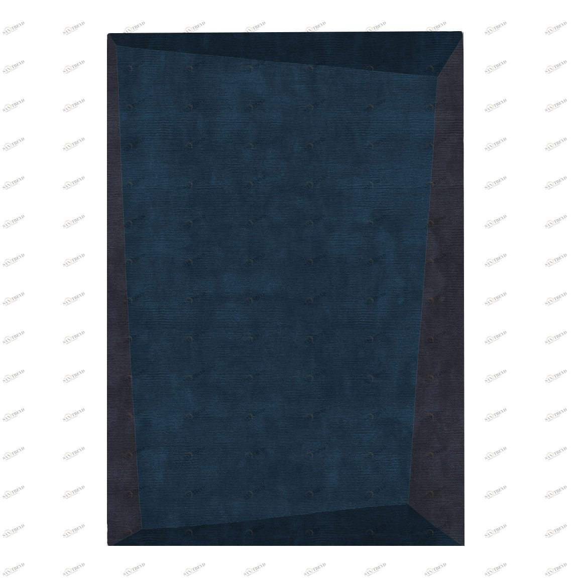 Ковер Dipped Frame Dark Blue 300x400 синий RUGBERRY ДИЗАЙНЕРСКИЕ, DIPPED FRAME 326061 Синий 