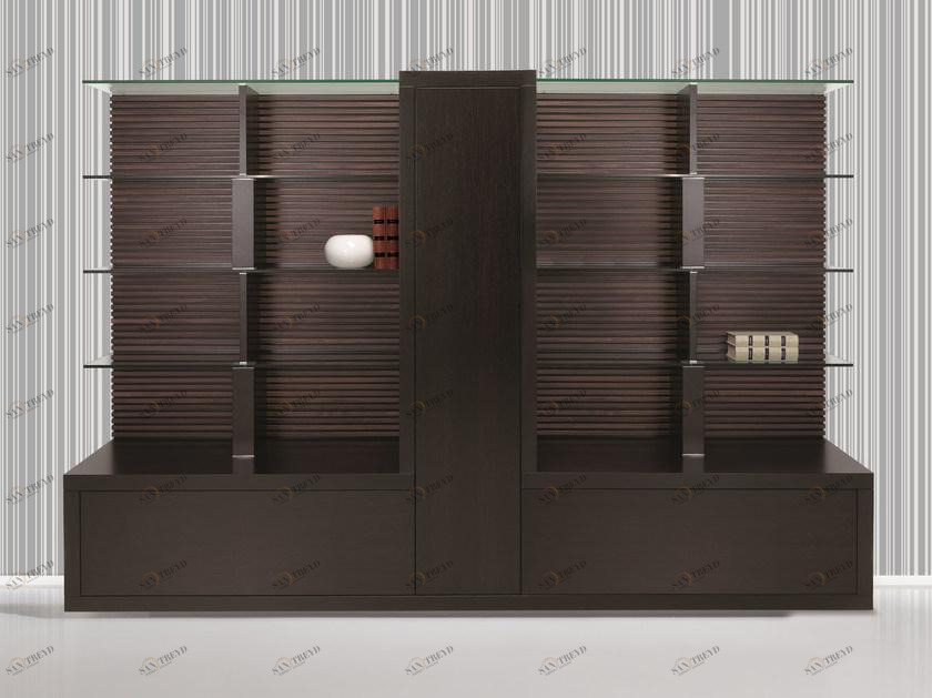 ARTOM by Ultom Офисный книжный шкаф из дерева и стекла Taiko sun-id-1384554