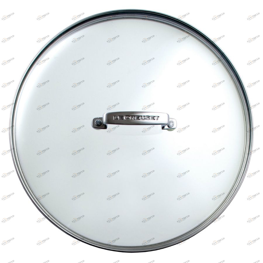 Крышка стеклянная Le Creuset, стекло/сталь, Ø28 см, прозрачная 96200828000000