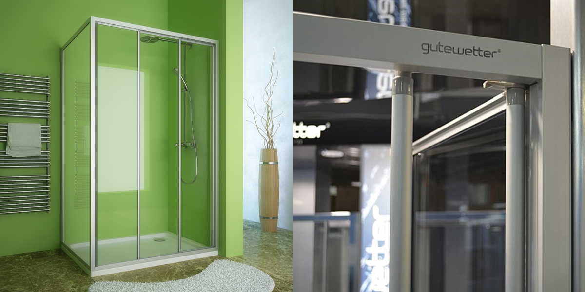 Душевая кабина 70-80/90-100 GK-403 GUTEWETTER PRACTIC RECTAN 708090100GK403 - Вид №1