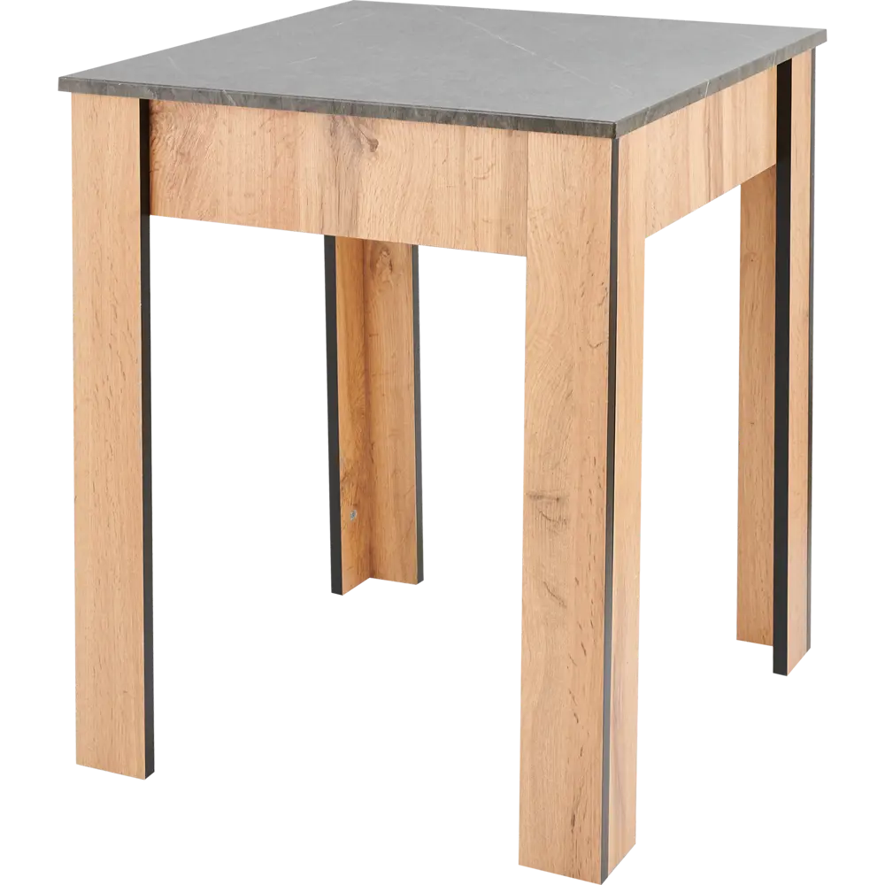 Стол обеденный Вотан 58x75 см квадрат МДФ цвет коричневый Santreyd STLM-2148428 - Вид №7