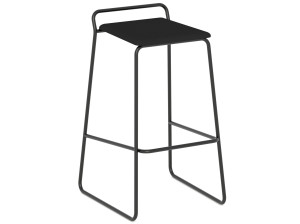 Высокий табурет с подставкой для ног