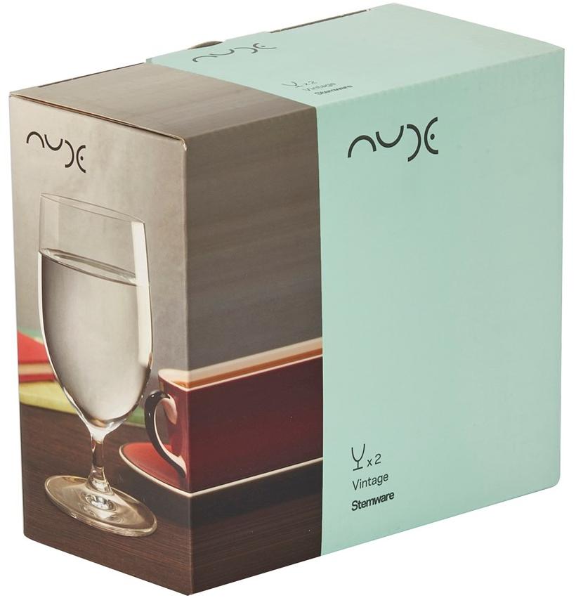 NUDE Набор из двух хрустальных стаканов для воды Vintage sun-id-1345761 - Вид №3