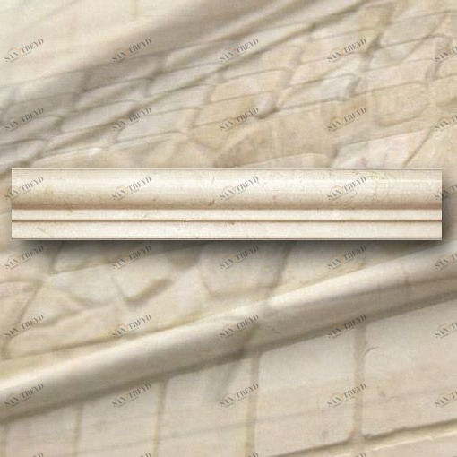 БОРДЮР ИЗ МРАМОРА B030-2 NATURAL ART B0302
