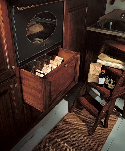 204 Tifernoit Кухня с восковым лаком "Светлый орех" Cucina - Вид №4