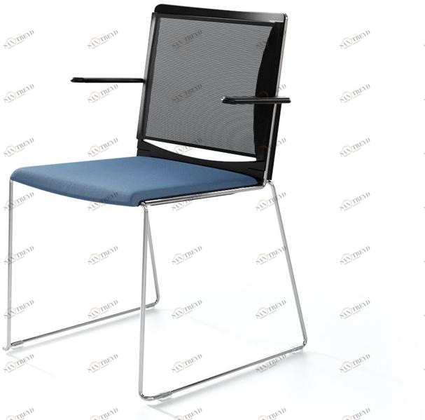 IBEBI Стул-санки штабелируемый с подлокотниками Multi sun-id-1349897