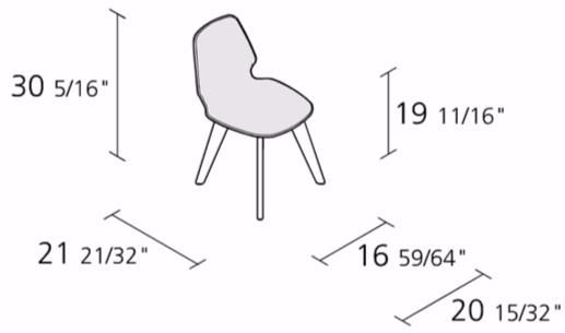 Alias Съемный тканевый стул Taormina tindari sun-id-1347158 - Вид №3