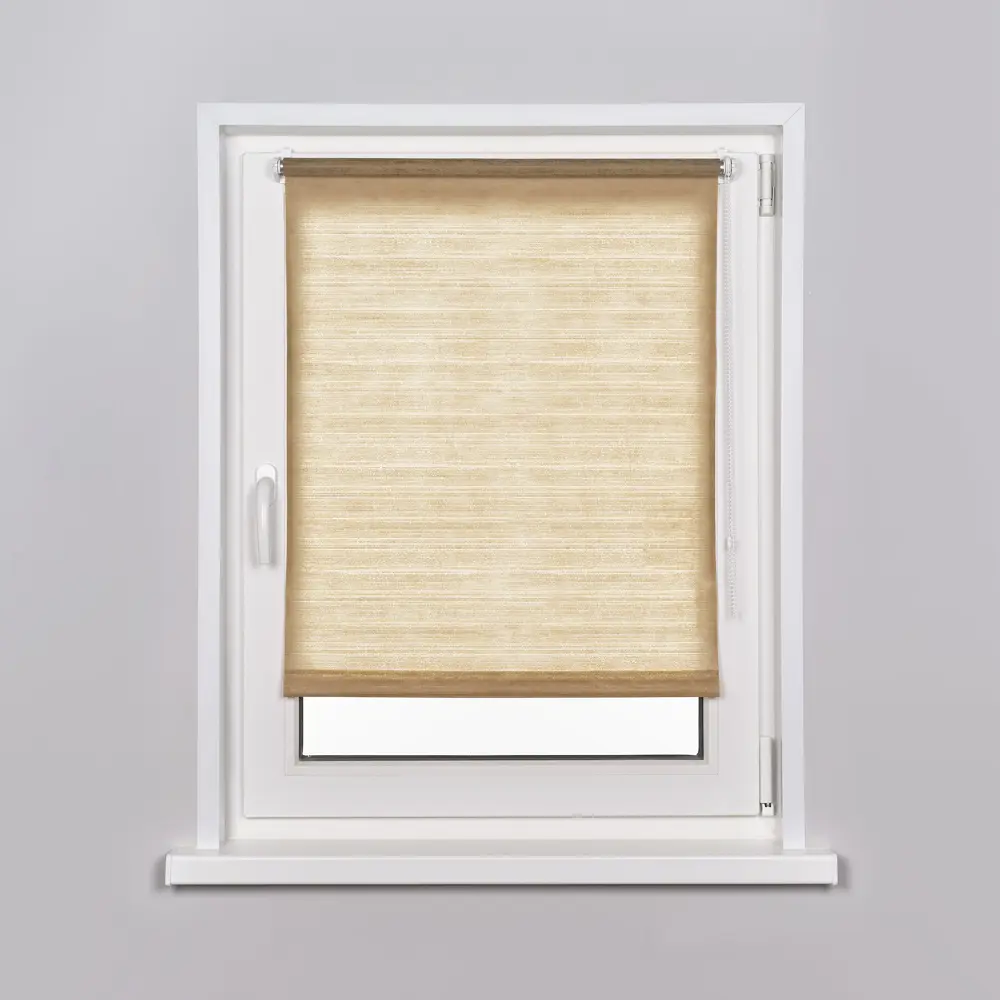 Штора рулонная Микли 50x150 см бежевая FRANC GARDINER STLM-2031079 - Вид №2