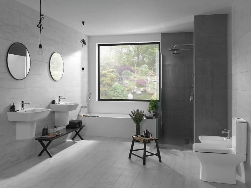 100130719 Подвесная раковина настенная овальная Noken Urban белая - Вид №6