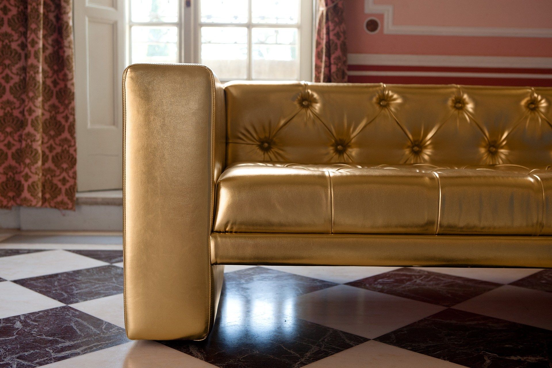 4-местный тканевый диван capitonné Domingo Salotti ARCH-00078862 - Вид №4