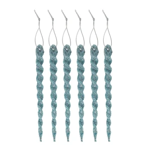 89377724 Новогоднее украшение Сосульки 397 синий 6 шт. STLM-1465550