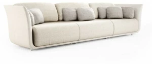 VONDOM Садовый диван из модульной ткани Suave