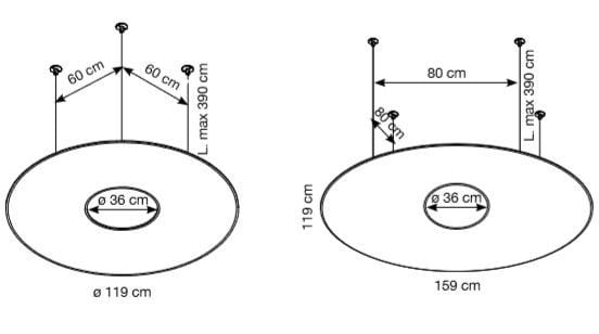 Акустическая подвесная панель из ткани Caimi Brevetti Snowsound Technology ARCH-00140932 - Вид №2