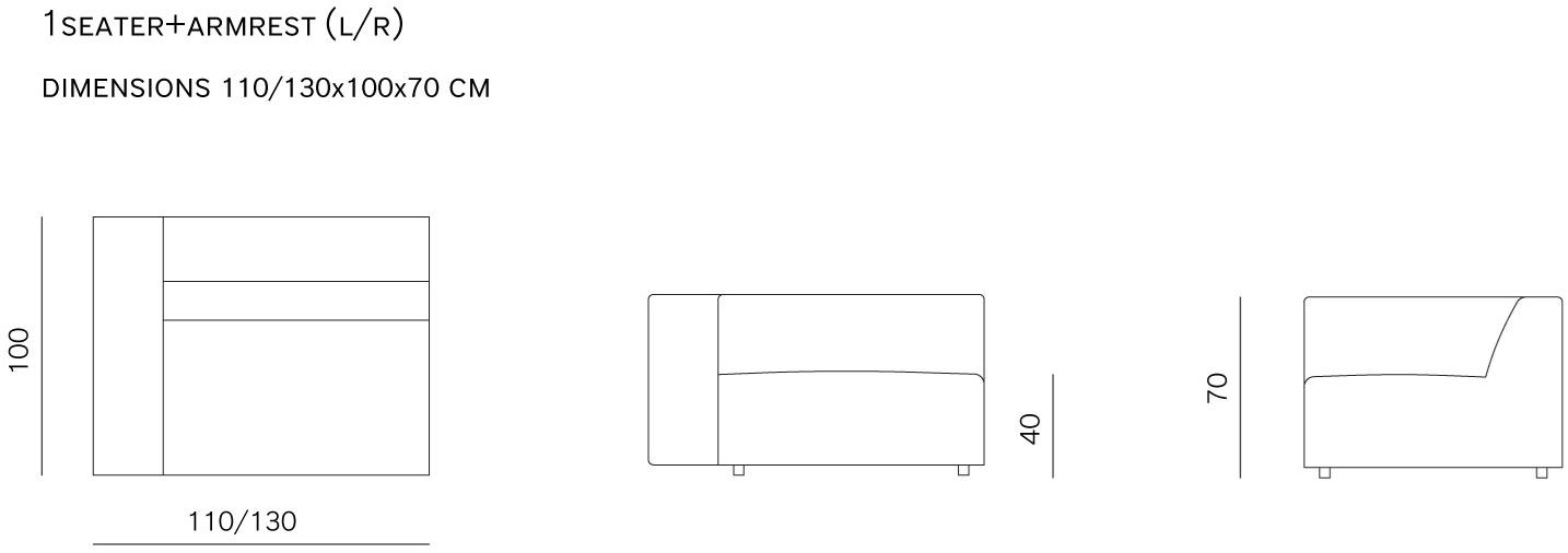 prostoria Модульный диван Cloud sun-id-1457482 - Вид №7
