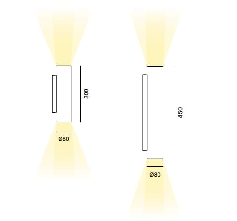 Алюминиевый настенный светильник Quadrifoglio Group Design Lighting ARCH-00141719 - Вид №7