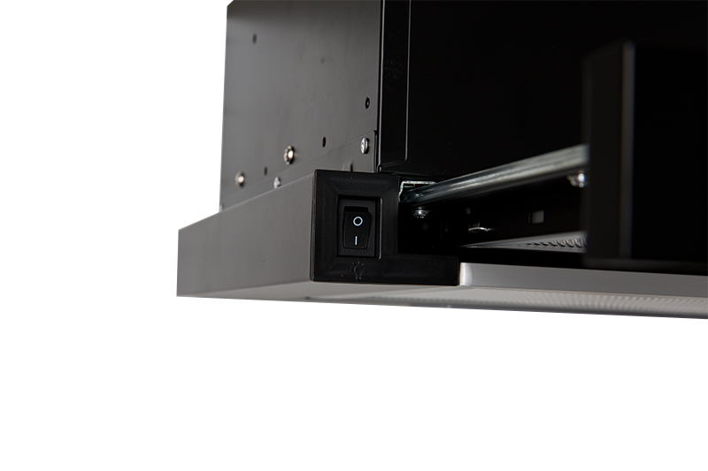 8166161 Вытяжка телескопическая Oasis UV-60B черный STDN-0073275 - Вид №7