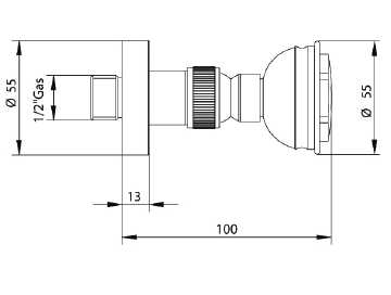 386324ZZ Форсунка Bandini Antico Santreyd - Вид №1