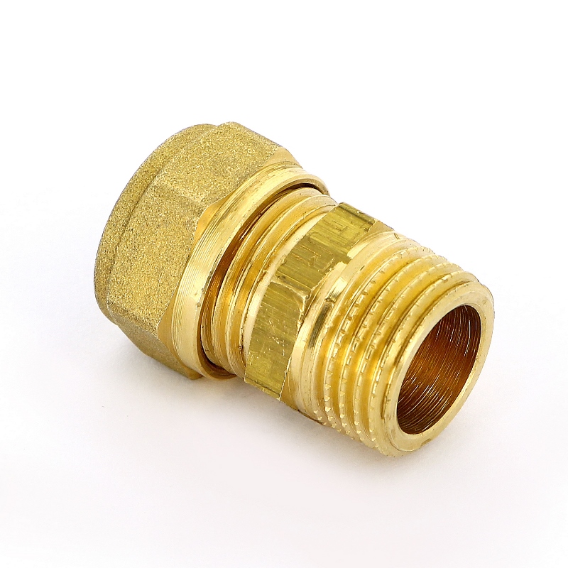 Муфта обжим-Н TIEMME 15(2,5)х1/2" 1400010 - Вид №1