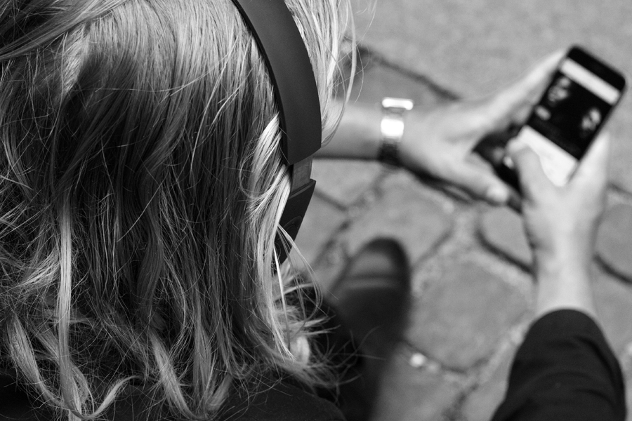 Наушники беспроводные aHEAD чёрные KREAFUNK KFSS02 - Вид №3