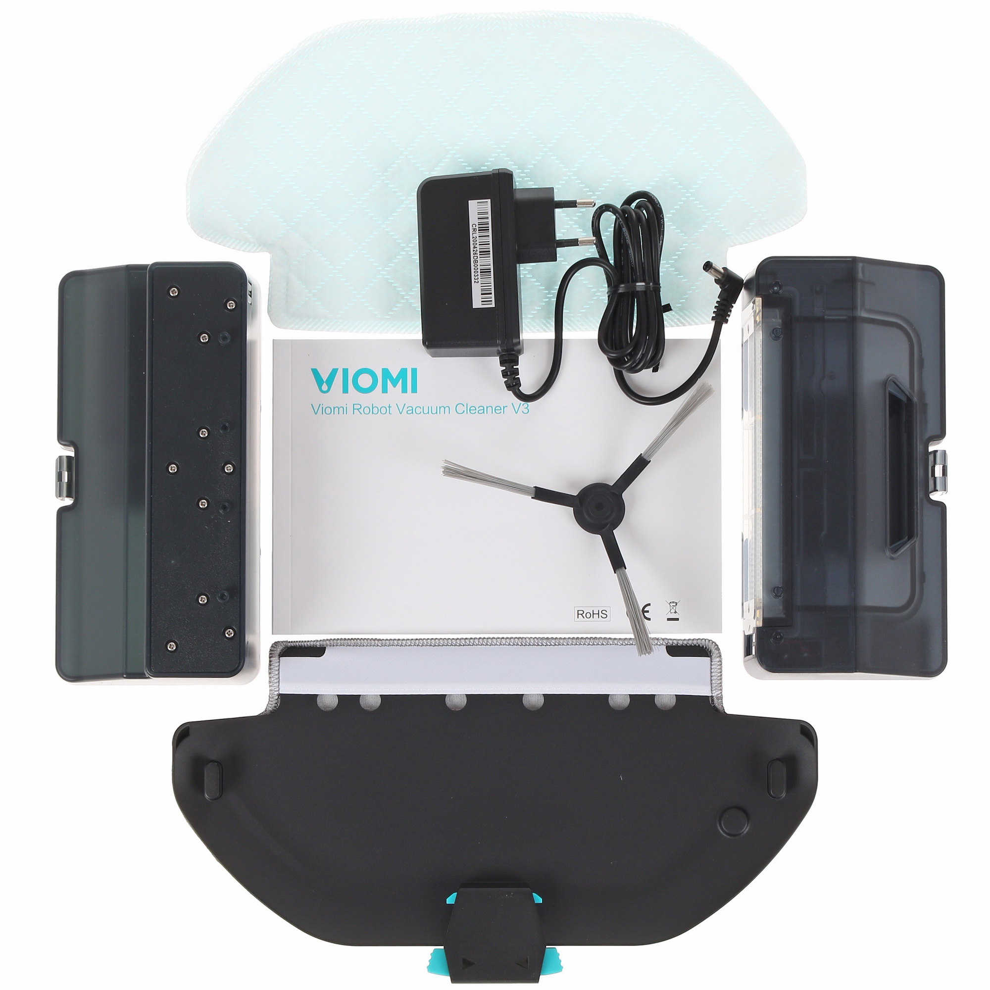 1692623 Робот-пылесос Viomi V3 черный STDN-0087251 - Вид №7