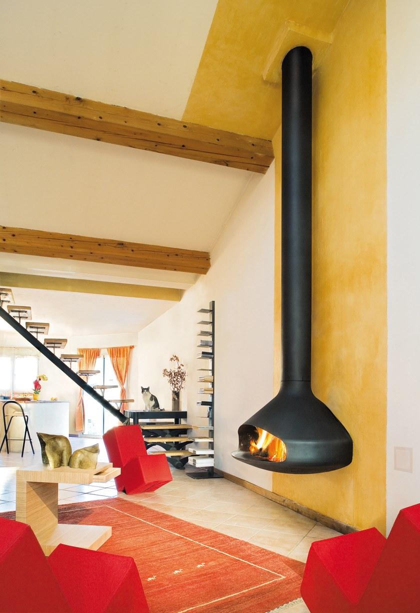 Focus creation Дровяной уличный настенный камин Paxfocus sun-id-1441407 - Вид №4