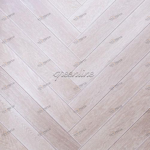 Паркет Ёлка GreenLine Толедо Дуб Натур с брашью (Текстурированная) 500х125 мм 1900200037