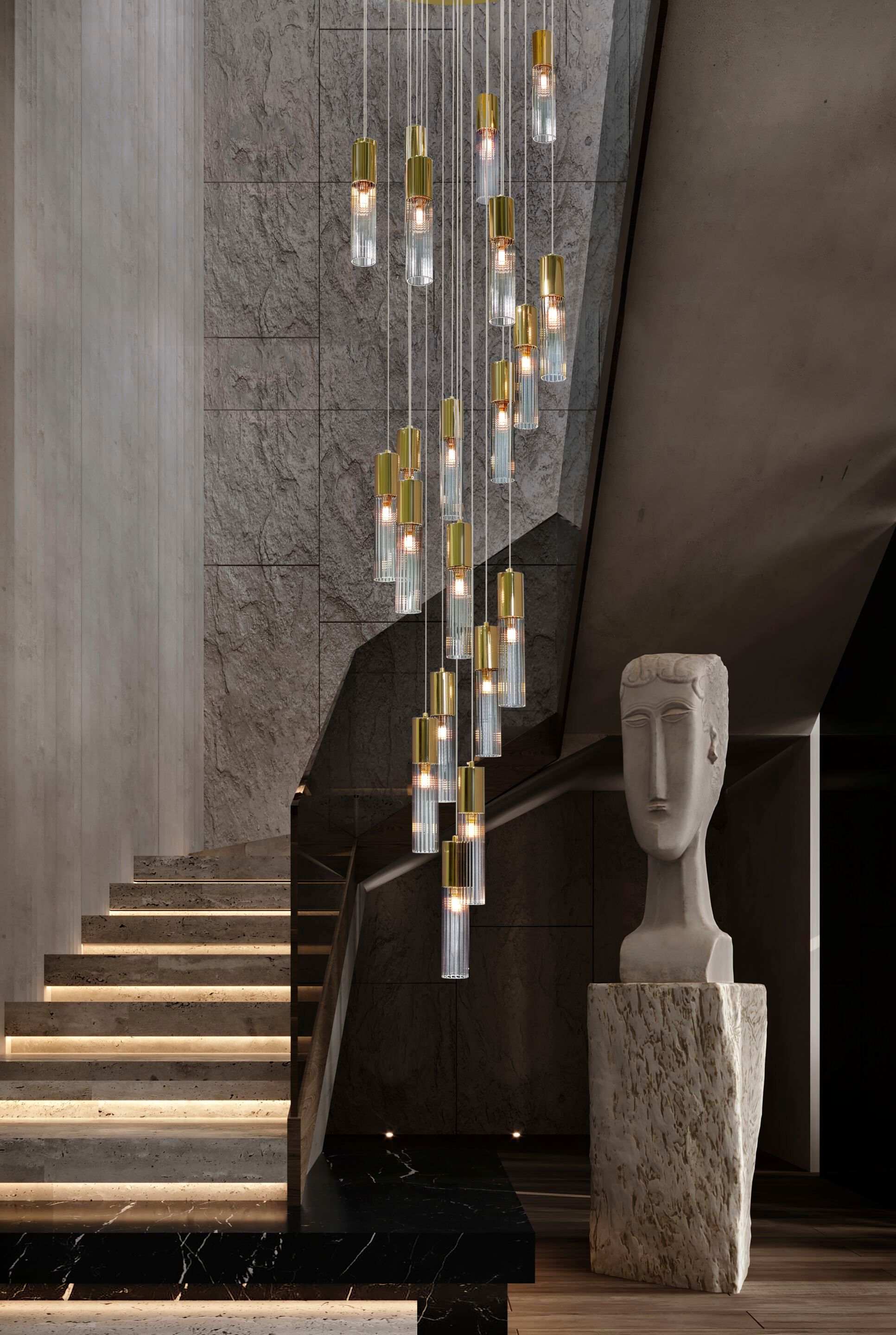 Стеклянный подвесной светильник K-Lighting Tubes ARCH-00064102 - Вид №1