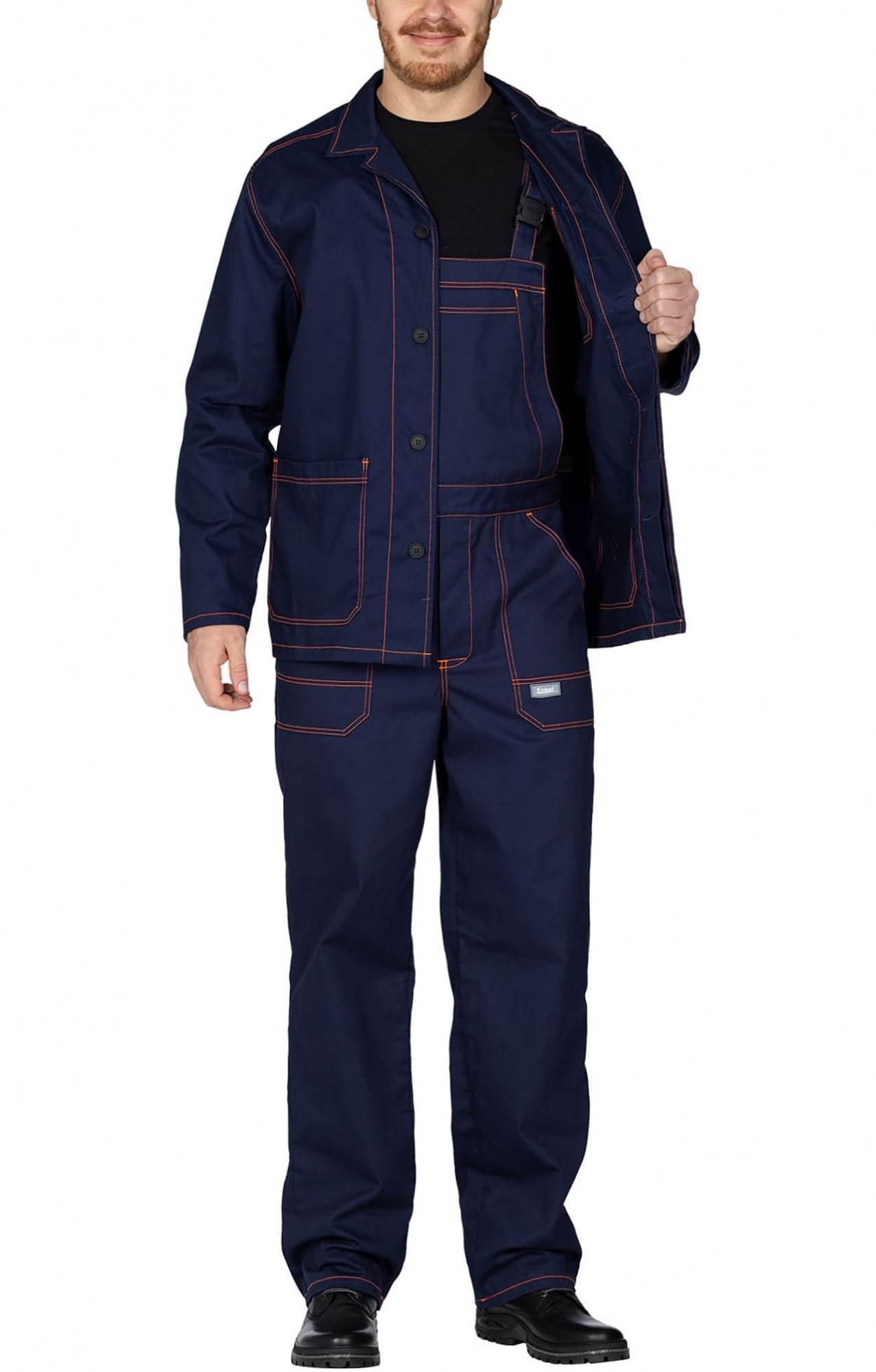 68052 Куртка  тёмно-синяя Enkel  Летняя спецодежда  размер 44-46/170-176 