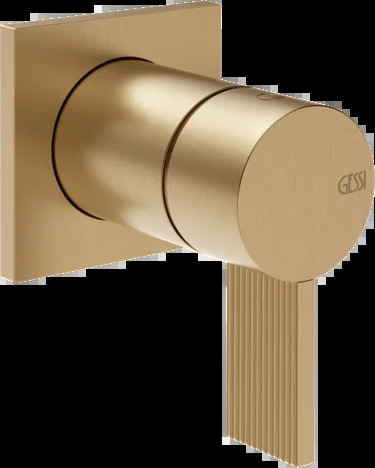 Смеситель для душа 73519 726 Gessi Inverso ТЕПЛАЯ БРОНЗА BR. PVD