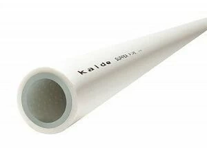 Труба полипропиленовая KALDE D 25x4,2 PN 25 армированная алюминием белая