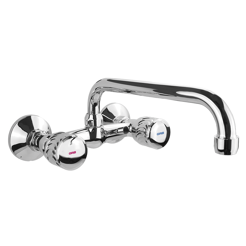 2152546034 BASIC/PREMIUM 1 866 моноблочного раковина 15 высокого носика Хром GRB MIXERS 