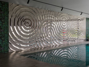 Декоративная стеклянная панель