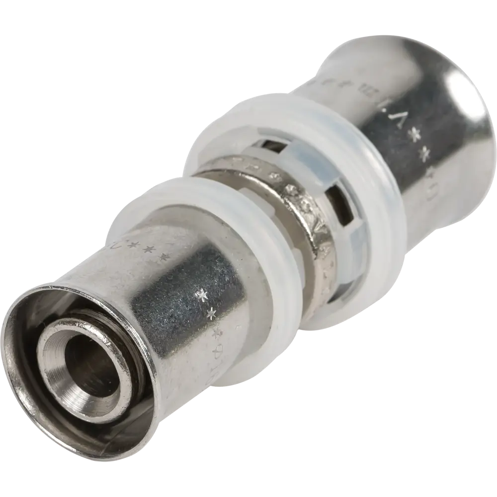 Муфта переходная Valtec 20x16 мм никелированная латунь VTM.203.N.002016 STLM-2008855 - Вид №1